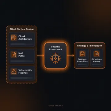 Cloud security engineer reviewing infrastructure testing workflow