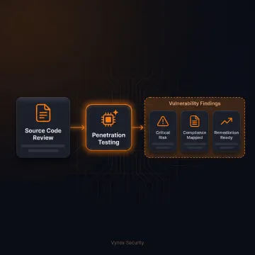Security analyst reviewing application vulnerabilities