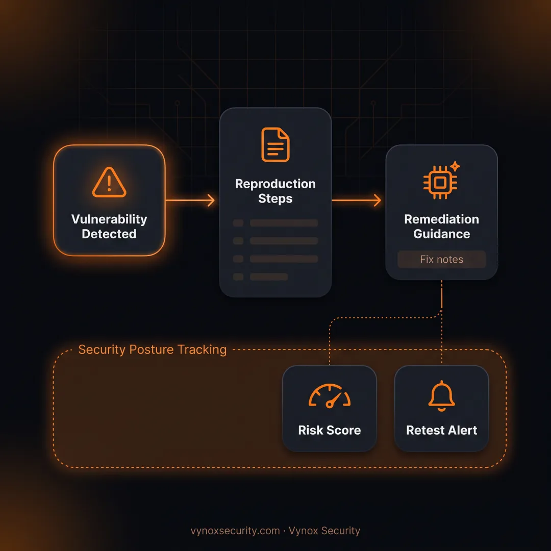 Developer resolving a documented security vulnerability