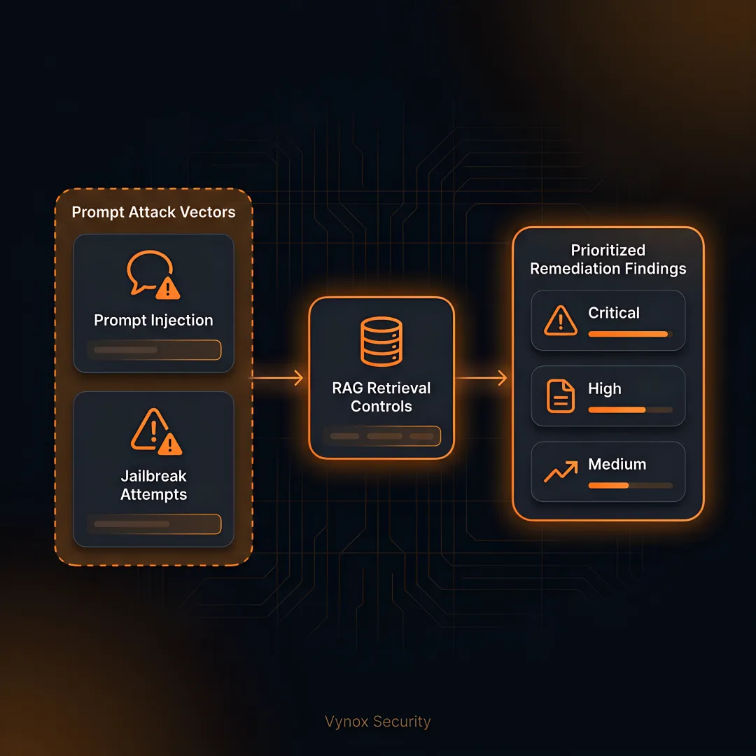 AI security testing review in progress