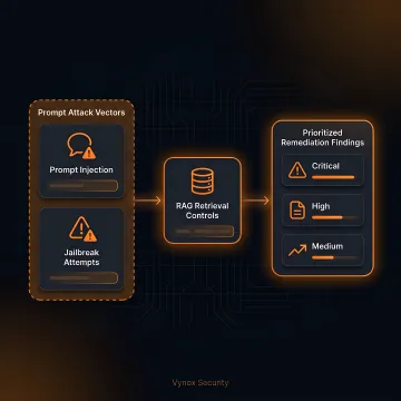 AI security testing review in progress