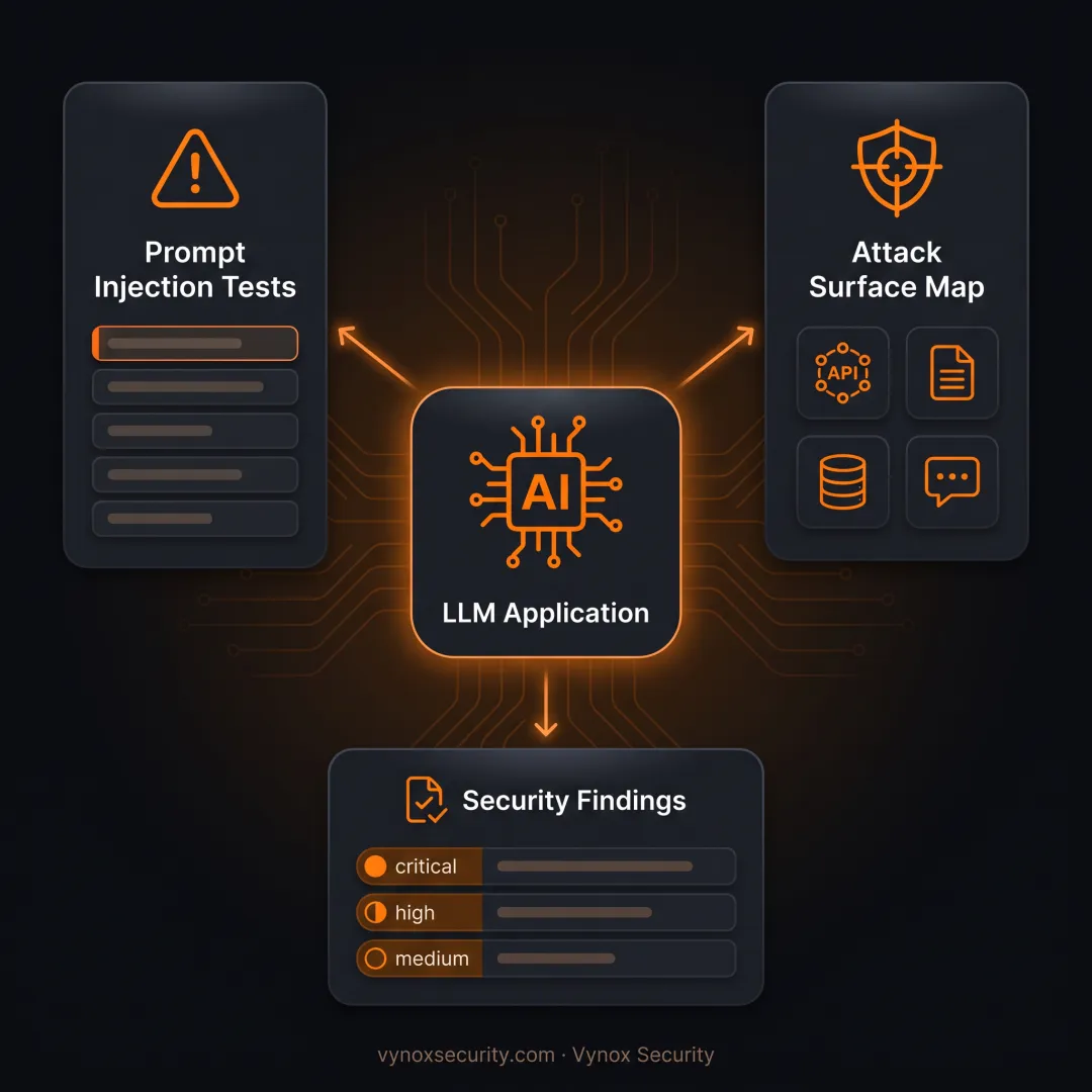 Security analyst testing an LLM application