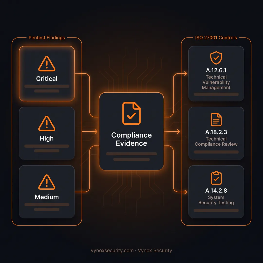 Security team reviewing penetration test findings