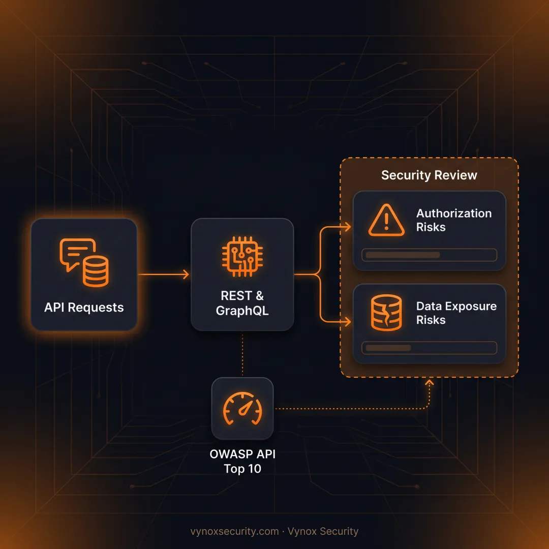 Security analyst reviewing API risk findings