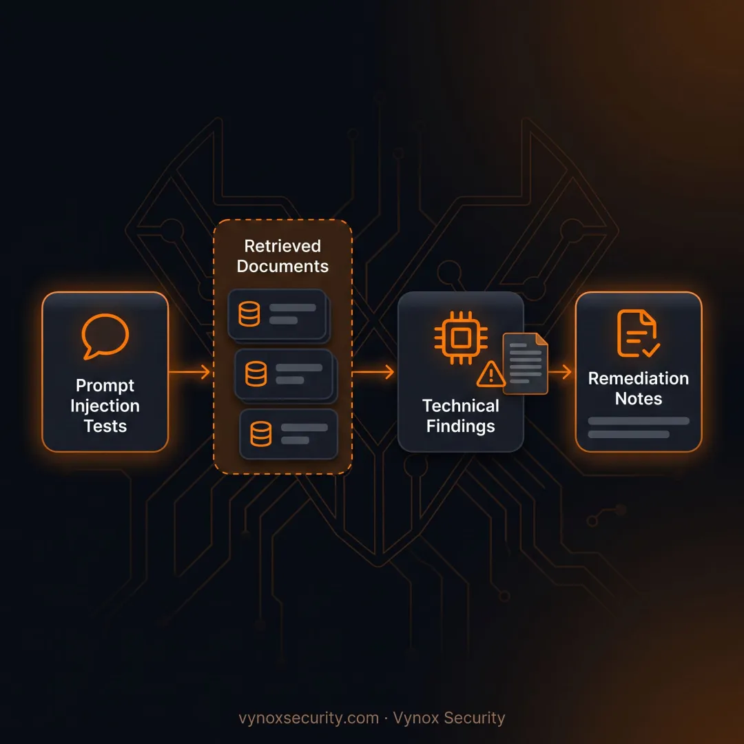 Analyst reviewing AI chatbot vulnerabilities