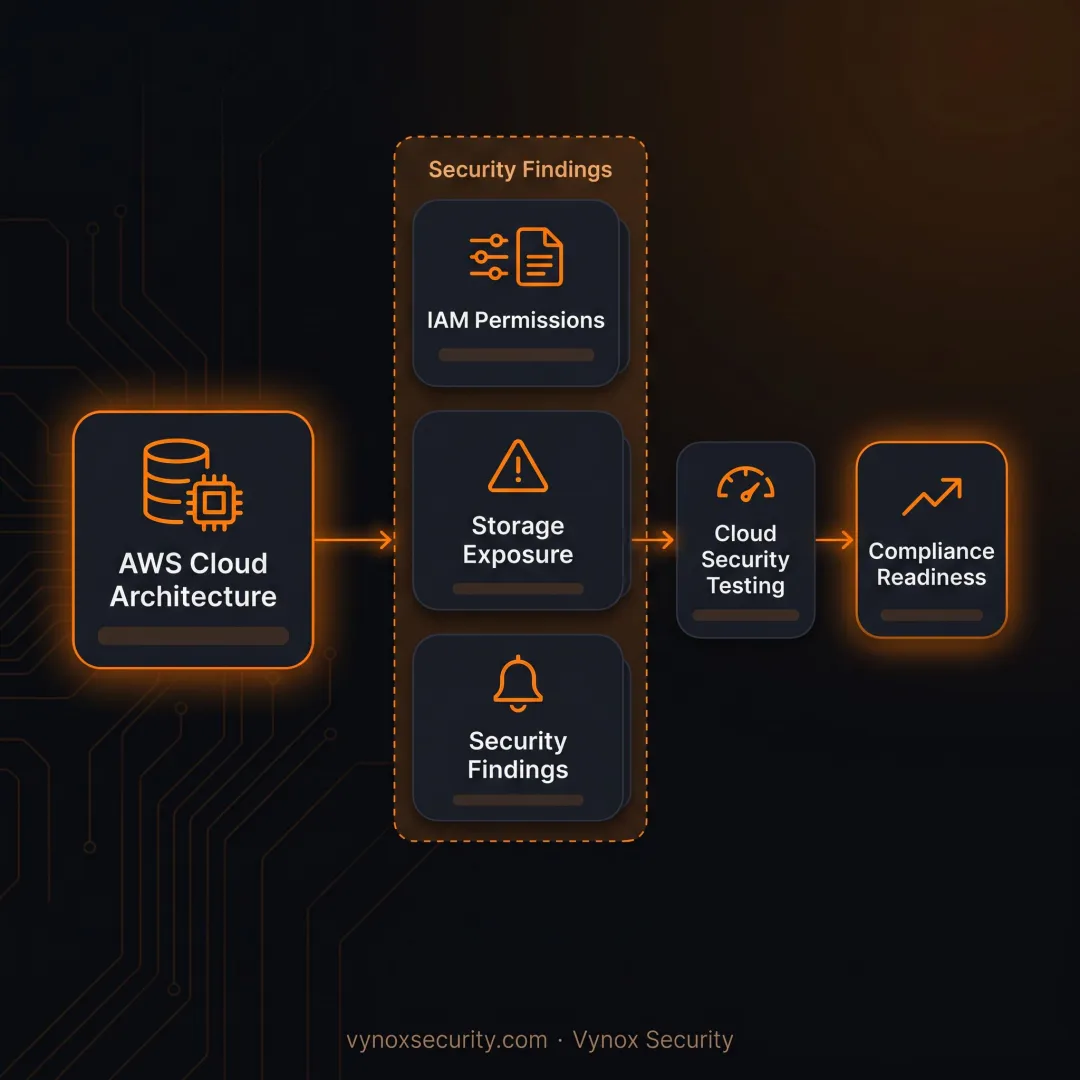 Security professional reviewing AWS cloud security findings
