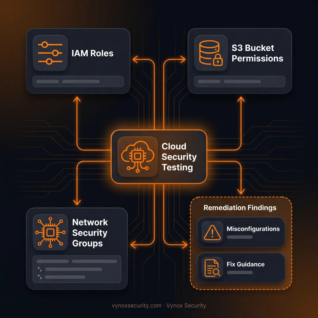 AWS cloud security assessment in progress