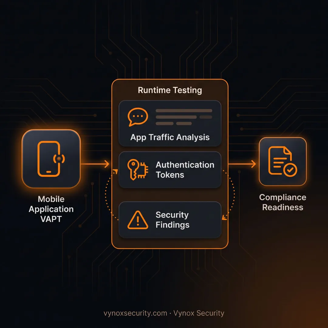 iOS app penetration testing in progress