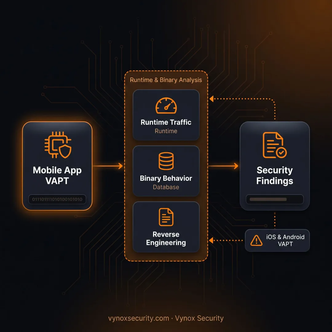 Security analyst testing an iOS mobile application