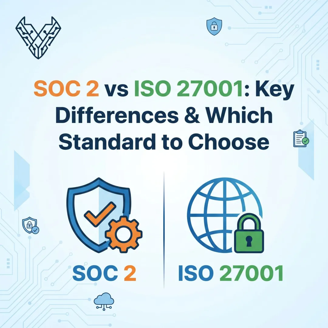 SOC 2 vs ISO 27001: Key Differences & Which Standard to Choose