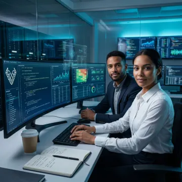 Blockchain security audit team reviewing smart contract code