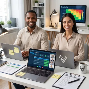 PCI DSS compliance consulting team reviewing security controls