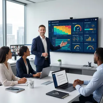 Virtual CISO advising a SaaS leadership team