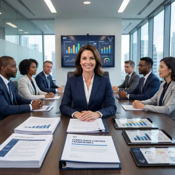 Virtual CISO reviewing cybersecurity strategy and compliance plans