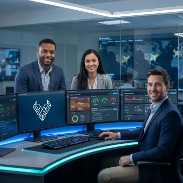 Managed endpoint security operations dashboard