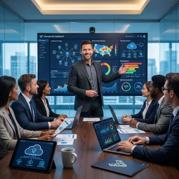 Managed cybersecurity review for business systems