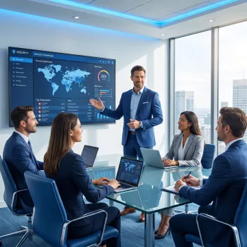 Managed cybersecurity review session