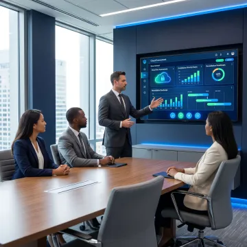 Managed cybersecurity review for a cloud-based business