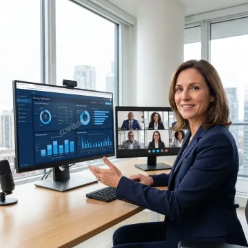 Remote fractional CISO consulting session