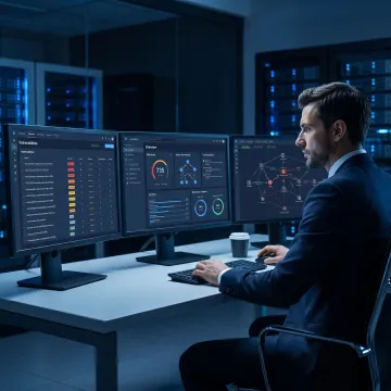 Security analyst performing web application penetration testing