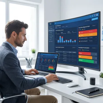 Consultant analyzing AWS security findings