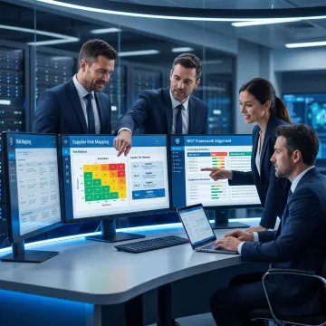 Consultants mapping supply chain cybersecurity controls