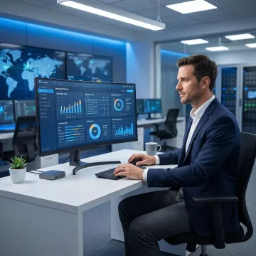 Managed cybersecurity oversight and reporting dashboard