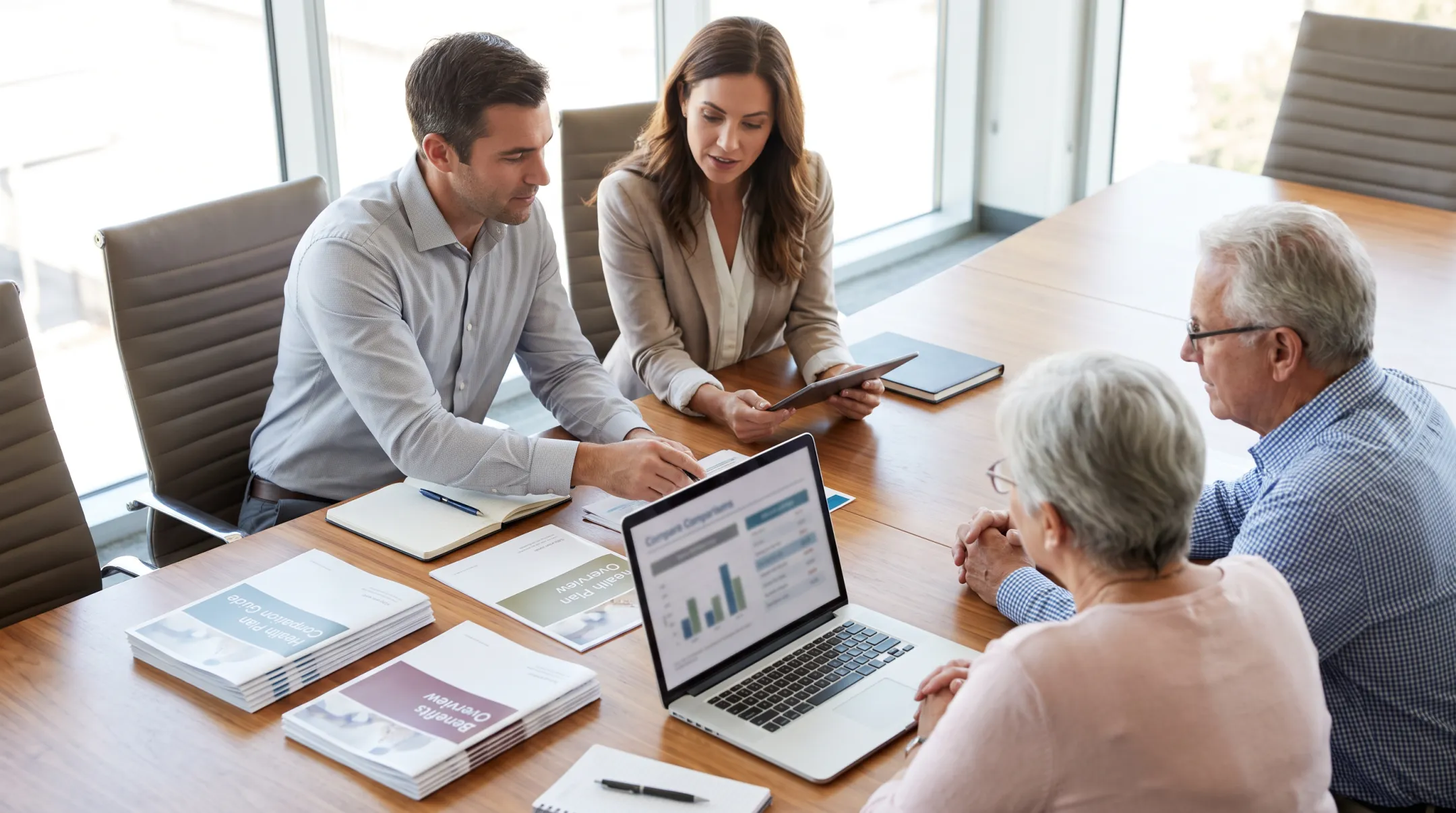 Medicare advisors comparing Medigap coverage with client needs