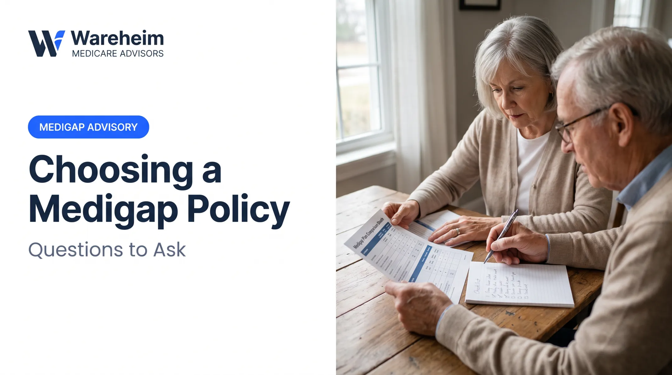 Choosing a Medigap Policy: Questions to Ask