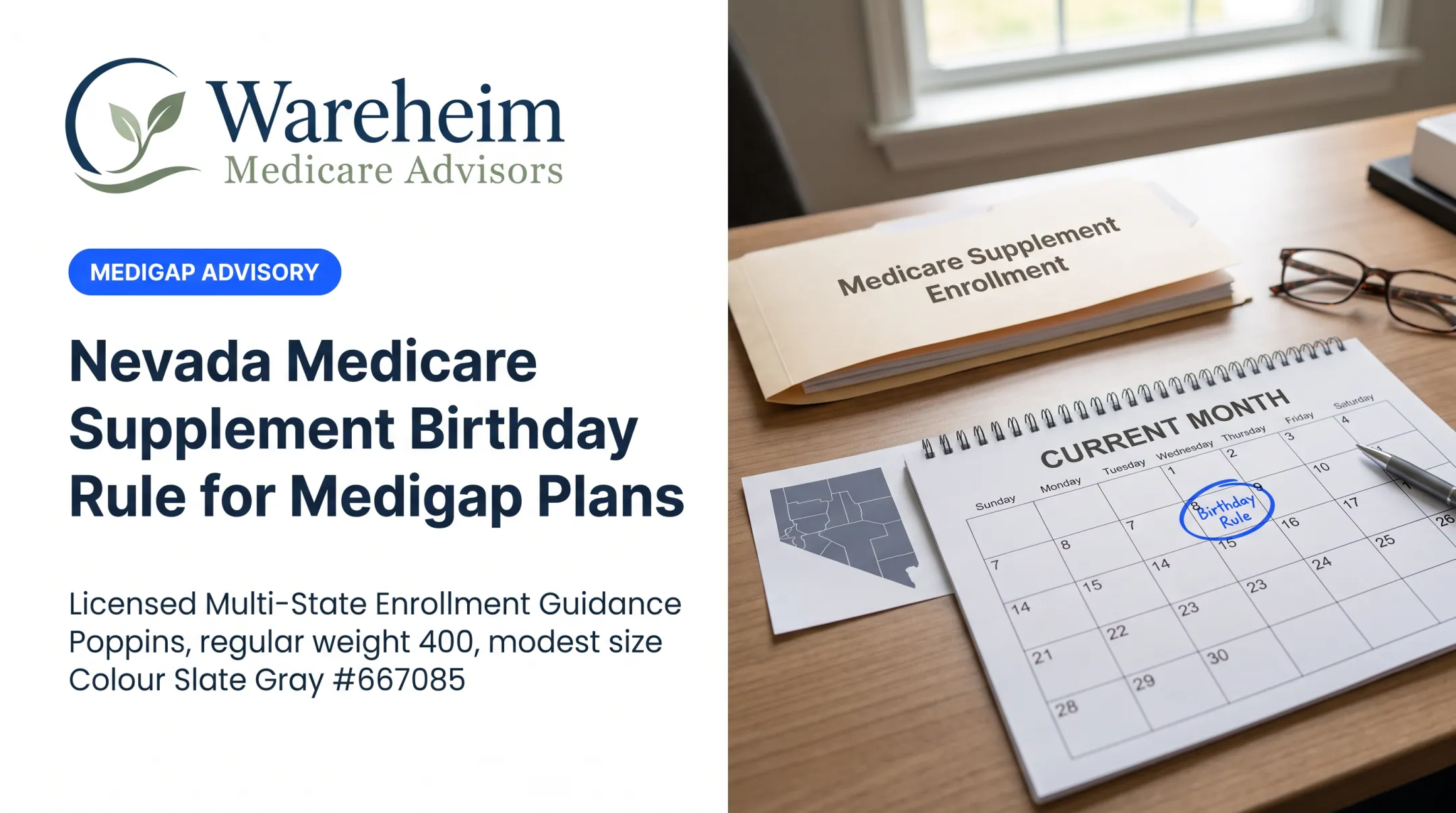 Nevada Medicare Supplement Birthday Rule for Medigap Plans