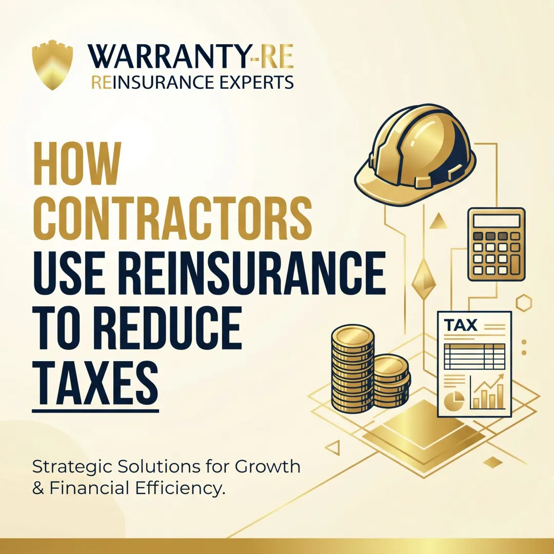 How Contractors Use Reinsurance to Reduce Taxes