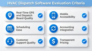 6 key selection criteria for choosing HVAC dispatch and scheduling software