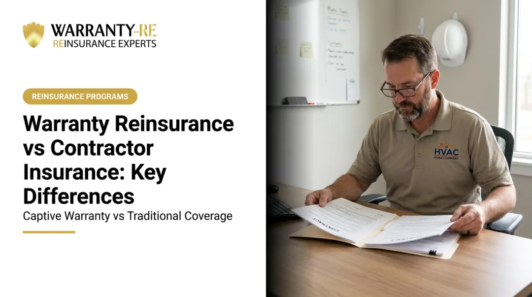 Warranty Reinsurance vs Contractor Insurance: Key Differences