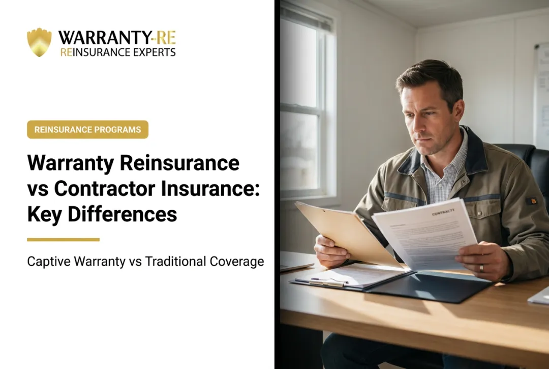 Warranty Reinsurance vs Contractor Insurance: Key Differences