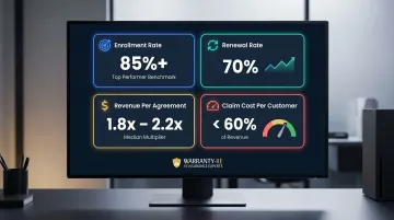 Four KPI dashboard metrics for tracking plumbing service agreement program performance