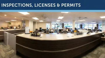 Georgia county permit office building where local contractor licensing requirements are verified