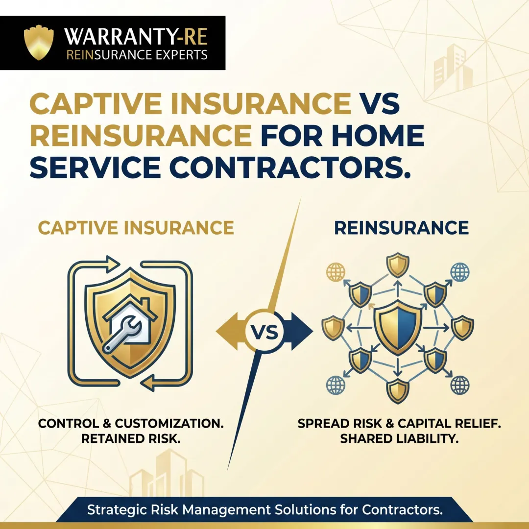 Captive Insurance vs Reinsurance for Home Service Contractors