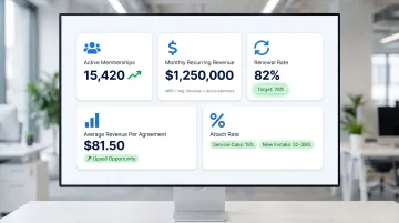 Five key performance indicators KPI dashboard for electrical service agreement program tracking