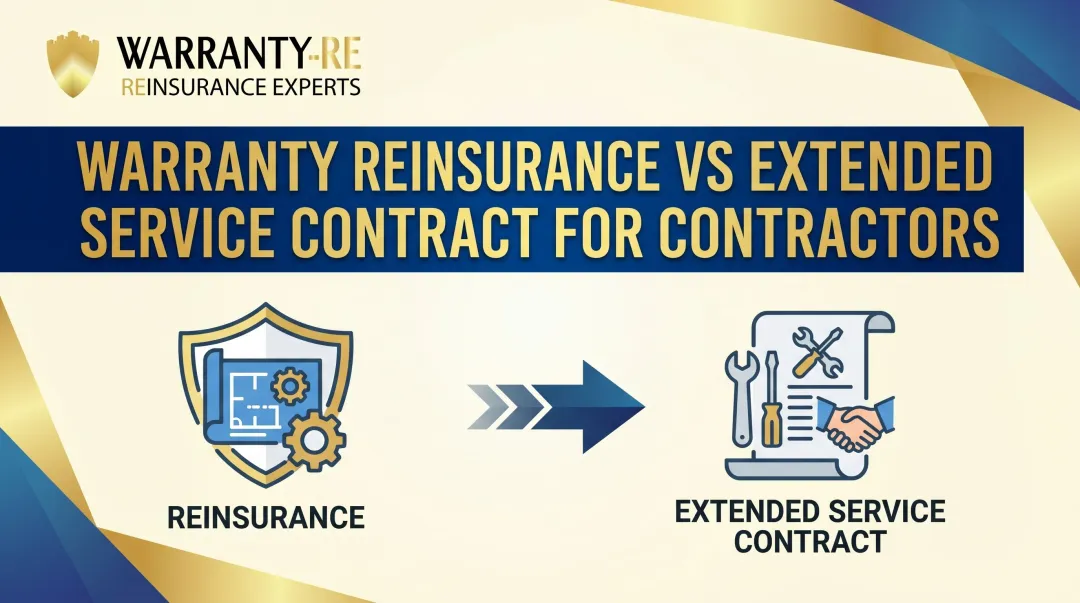 Warranty Reinsurance vs Extended Service Contract for Contractors