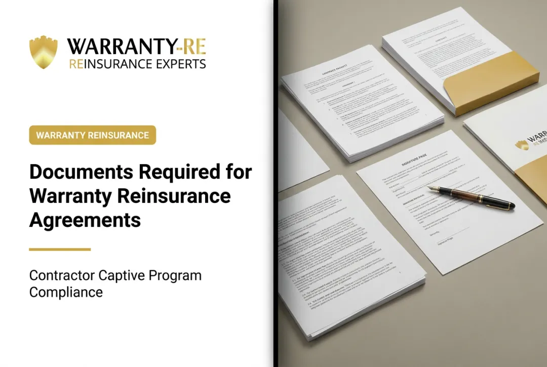 Documents Required for Warranty Reinsurance Agreements