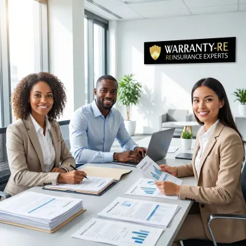 Warranty administration team reviewing claims and program documents