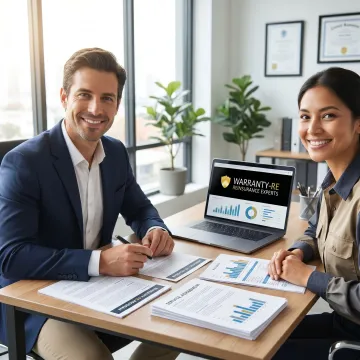 Contractor reviewing a customer funded warranty program