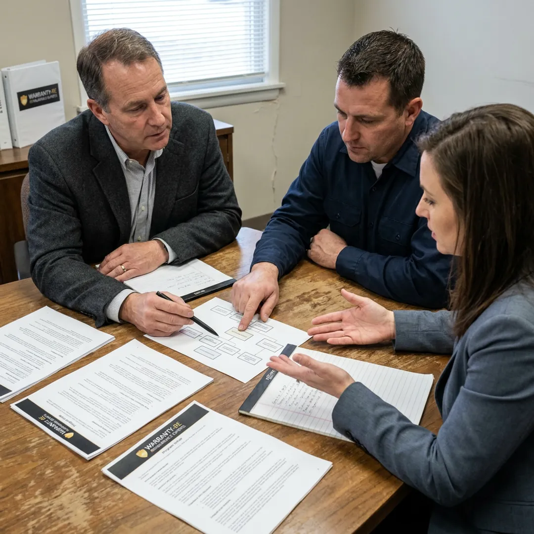 Warranty reinsurance process planning session
