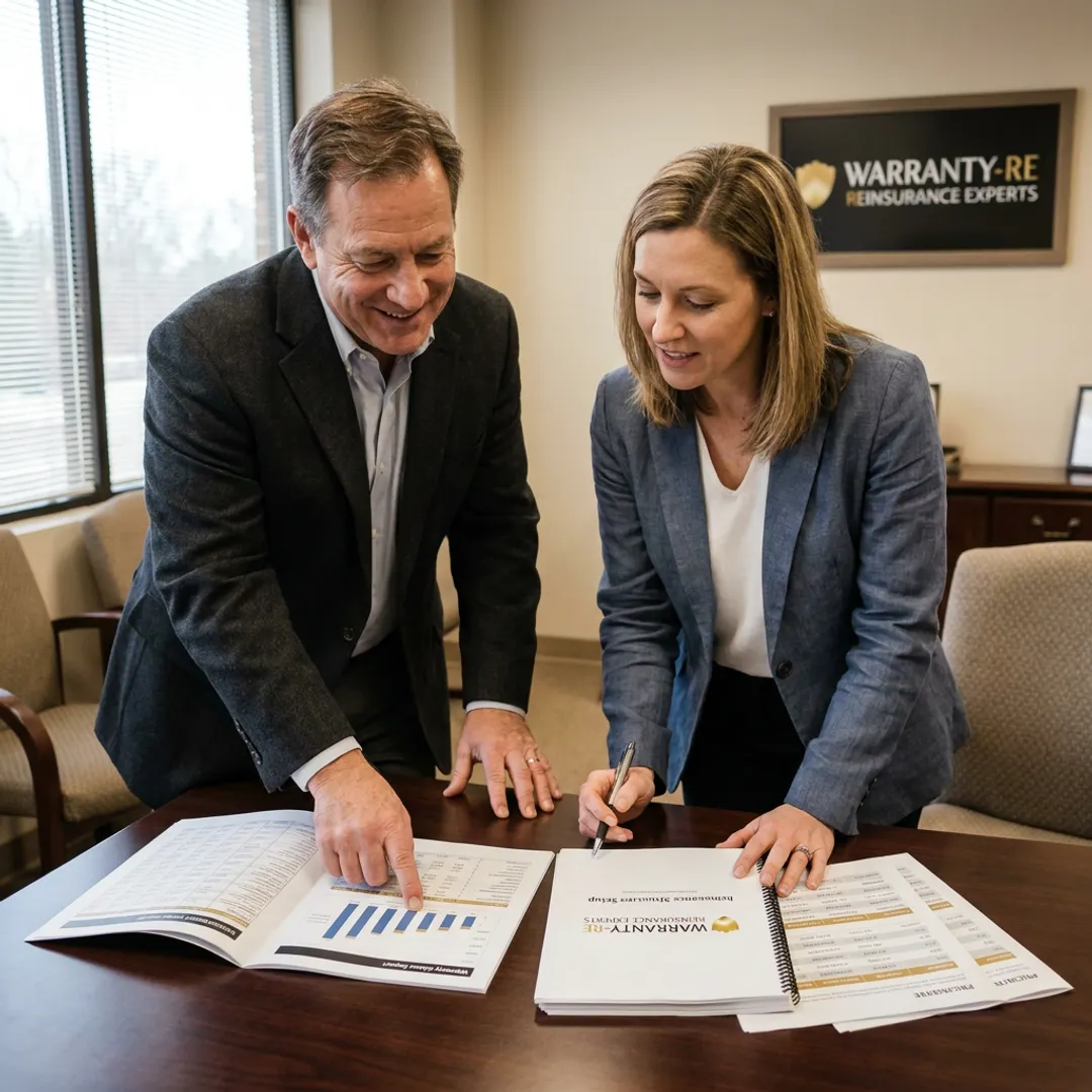 HVAC warranty reinsurance planning meeting