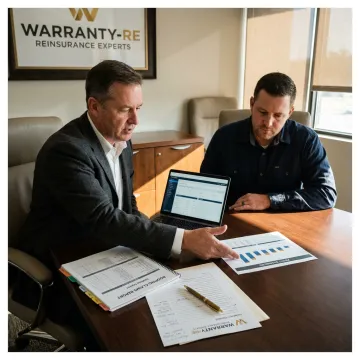 Warranty reinsurance advisor reviewing roofing claims process