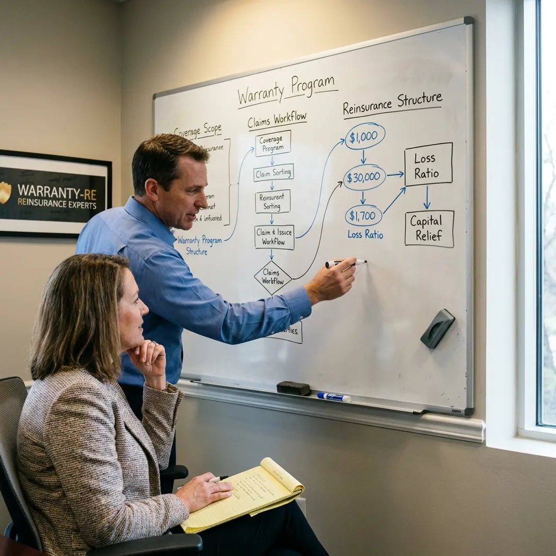 Drain cleaning warranty process planning session