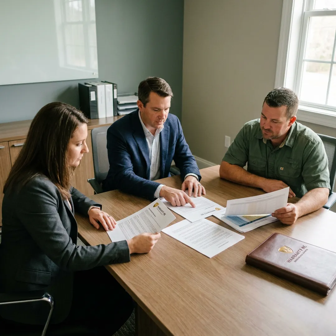 Warranty program planning meeting for electrical contractors