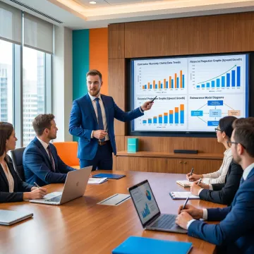 Consultant explaining contractor-owned reinsurance benefits