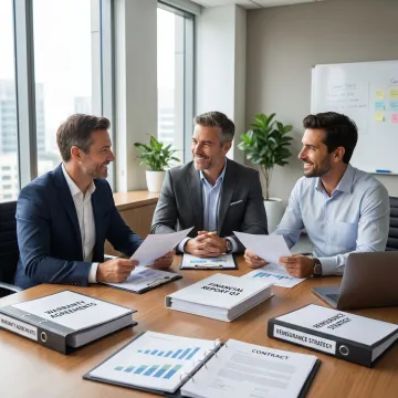 Contractor reviewing PORC warranty reinsurance strategy