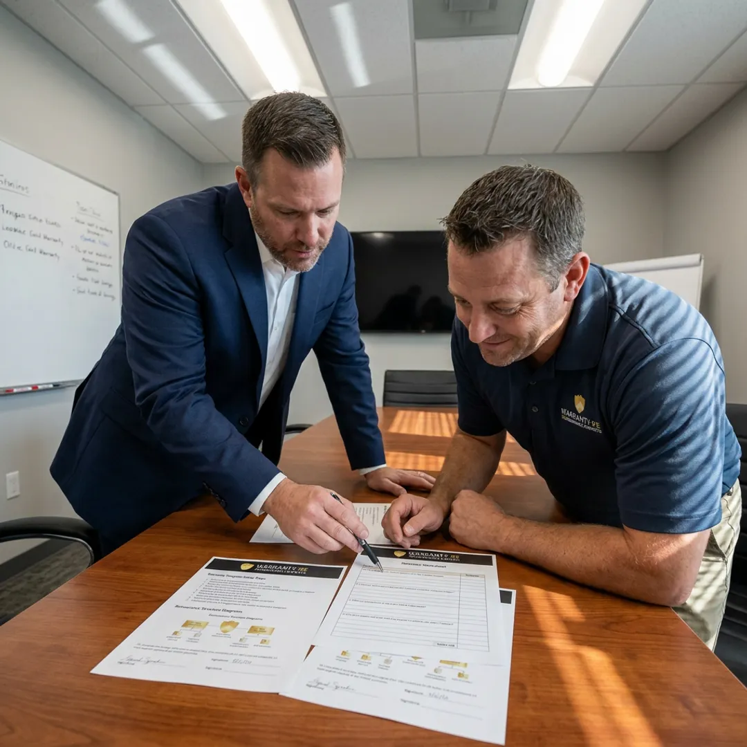 Advisor planning HVAC reinsurance setup